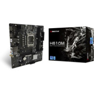Placa de baza Micro ATX LGA 1700 DDR4 Gigabit Ethernet 228x216mm BIOSTAR H610MTE 