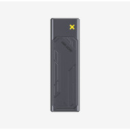 RACK extern Hiksemi, pt SSD M.2 NVME si M.2 SATA compatib cu form factor 2280/2260/2242/2230,interfata PC USB-C gen3.2, metalic, lung cab 15cm, negru 
