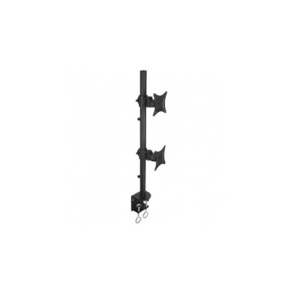 Suport universal de birou, pentru doua monitoare, 13 - 27 inch, Negru, Techly, ICA-LCD 350-D Suport universal de birou, pentru doua monitoare, 13 - 27 inch, Negru, Techly, ICA-LCD 350-D