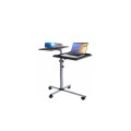 Suport pentru videoproiector cu 2 rafturi reglabile, mobil pe roti, TECHLY, negru, ICA-TB TPM-2 Suport pentru videoproiector cu 2 rafturi reglabile, mobil pe roti, TECHLY, negru, ICA-TB TPM-2