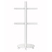 Stand TV mobil pe roti, reglabil, 32-70 inch(81cm-178cm), baza rotunda, capacitate sustinere 45KG, Alb, Techly, ICA-TR102W 