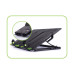 Suport pentru laptop cu sistem de racire, ergonomic, reglabil, iluminat led, 17.3 inch maxim, Negru, Techly, ICOOL-CP12TY Suport pentru laptop cu sistem de racire, ergonomic, reglabil, iluminat led, 17.3 inch maxim, Negru, Techly, ICOOL-CP12TY