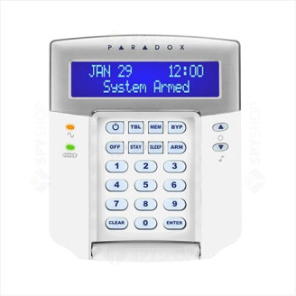 TASTATURA alarma Paradox, pe fir,LCD - 32 zone, compatibilitate: SP, MG Stay D;2 partitii;actualizare firmware local,utilizand 307USB si InField;1 zona de tastatura; TASTATURA alarma Paradox, pe fir,LCD - 32 zone, compatibilitate: SP, MG Stay D;2 partitii;actualizare firmware local,utilizand 307USB si InField;1 zona de tastatura;