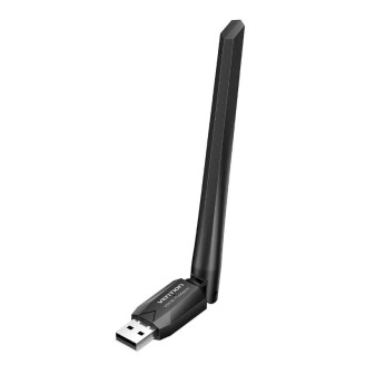 Adaptor retea Vention, extern, wireless, 2.4GHz, 5GHz, antena externa 6 dBi, IEEE 802.11a/b/g/n/ac, WIFI AC650, negru, Adaptor retea Vention, extern, wireless, 2.4GHz, 5GHz, antena externa 6 dBi, IEEE 802.11a/b/g/n/ac, WIFI AC650, negru,