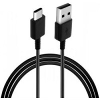 Cablu de Date USB la Type-C, Fast Charge, 25W, 1.5m - Samsung (EP-DW700CBE) - Black (Bulk Packing) 