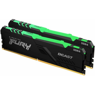 Memorie DDR Kingston DDR4 32 GB, frecventa 3200 MHz, 16 GB x 2 module, radiator, 