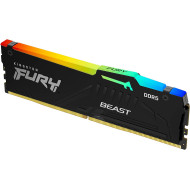Memorie DDR Kingston DDR5 8GB frecventa 6000 Mhz, 1 modul, radiator, iluminare RGB, latenta CL36, 