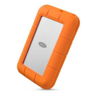 HDD extern LACIE 1 TB, Rugged mini, 2.5 inch, USB 3.0, portocaliu/ argintiu, 