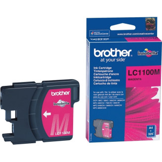 Cartus Cerneala Original Brother Magenta, LC1100HYM, pentru DCP-6690|MFC-5895|MFC-6490|MFC-6890, 750, (timbru verde 0.15 lei), 