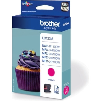 Cartus Cerneala Original Brother Magenta, LC123M, pentru DCP-J4110| MFC-J4410|J4510|J4610|J4710|J6520|J6920, 600, (timbru verde 0.15 lei), Cartus Cerneala Original Brother Magenta, LC123M, pentru DCP-J4110| MFC-J4410|J4510|J4610|J4710|J6520|J6920, 600, (timbru verde 0.15 lei),