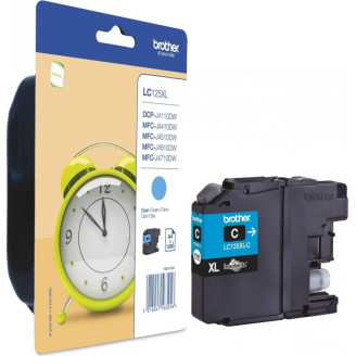 Cartus Cerneala Original Brother Cyan, LC125XLC, pentru DCP-J4110|MFC-J4410|J4510|J4610|J4710|J6520|J692, 1.2K, (timbru verde 0.15 lei), Cartus Cerneala Original Brother Cyan, LC125XLC, pentru DCP-J4110|MFC-J4410|J4510|J4610|J4710|J6520|J692, 1.2K, (timbru verde 0.15 lei),