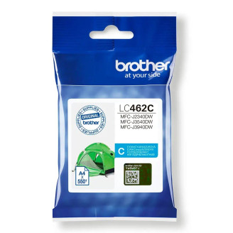 Cartus Cerneala Original Brother Cyan, LC462C, pentru MFC J2340|MFC J3540|MFC J3940, 550, (timbru verde 0.15 lei), 