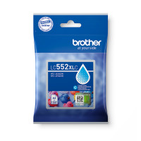 Cartus Cerneala Original Brother Cyan, LC552XLC, pentru MFC-J3660DW|MFC-J3960DW|1.5K, incl.TV 0.8 RON, 