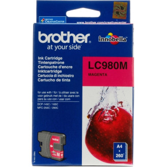 Cartus Cerneala Original Brother Magenta, LC980M, pentru DCP-145C|165C|195C|365C|375C|MFC-250C|290C|295CN, 295,, (timbru verde 0.15 lei), Cartus Cerneala Original Brother Magenta, LC980M, pentru DCP-145C|165C|195C|365C|375C|MFC-250C|290C|295CN, 295,, (timbru verde 0.15 lei),
