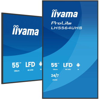 IIYAMA LFD LH5564UHS-B1AG 4K VA 55 IIYAMA LFD LH5564UHS-B1AG 4K VA 55