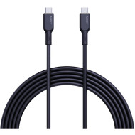 Cablu alimentare si date Aukey, USB Type-C (T) la USB Type-C (T), 1.8m, 480 Mbps, 240W, silicon, negru, 