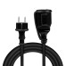 Cablu de alimentare prelungitor, Schuko, 5m, 3x1.5mm2, 250V / 16A, black, Logilink Cablu de alimentare prelungitor, Schuko, 5m, 3x1.5mm2, 250V / 16A, black, Logilink