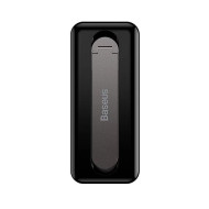 SUPORT Telefon Baseus Foldable Bracket, pliere 90 grade, rotire 360 grade, grosime 4mm, autoadeziv, negru 