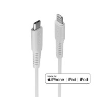 CABLU alimentare si date Lindy pt.smartphone Lightning (T) la USB Type-C (T), 2 m, PVC, alb, CABLU alimentare si date Lindy pt.smartphone Lightning (T) la USB Type-C (T), 2 m, PVC, alb,
