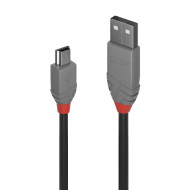 CABLU alimentare si date Lindy pt.smartphone Mini-USB (T) la USB 2.0 (T), 1 m, PVC, negru, CABLU alimentare si date Lindy pt.smartphone Mini-USB (T) la USB 2.0 (T), 1 m, PVC, negru,