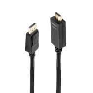Cablu Lindy 5m DisplayPort to HDMI 10.2G, 