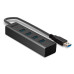 HUB USB Lindy 4 Port USB 3.0 LY-43324 (timbru verde 0.18 lei)