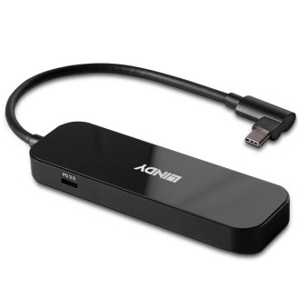 Hub Lindy 4 Port USB 3.2 LY-43334 (timbru verde 0.18 lei)