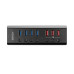Hub Lindy 7 Port USB 3.0 3x QuickCharge Hub Lindy 7 Port USB 3.0 3x QuickCharge