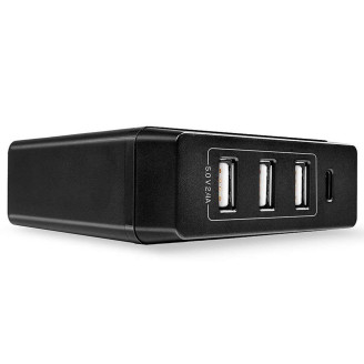 HUB Lindy 3xUSB-A & 1xUSB-C PD 72W HUB Lindy 3xUSB-A & 1xUSB-C PD 72W