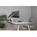 SUPORT de birou Gembird, pt 2 TV/monitor plat, diag. max 17-32 inch, rotatie, inclinare, pivotare, max 9 kg, space-grey, 