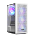 CARCASA PCCOOLER, Middle Tower, ATX, fara sursa, sticla securizata, 3 ventilatoare incluse, iluminare ARGB, alb, USB 3.2 gen 1 x 1, USB 2.0 x 2, mic, audio, CARCASA PCCOOLER, Middle Tower, ATX, fara sursa, sticla securizata, 3 ventilatoare incluse, iluminare ARGB, alb, USB 3.2 gen 1 x 1, USB 2.0 x 2, mic, audio,