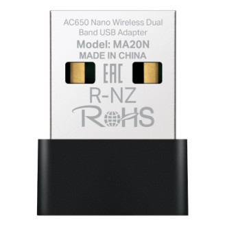 ADAPTOR RETEA MERCUSYS, nano AC650 extern wireless 2.4 GHz | 5 GHz, USB 2.0, 650 Mbps, ADAPTOR RETEA MERCUSYS, nano AC650 extern wireless 2.4 GHz | 5 GHz, USB 2.0, 650 Mbps,