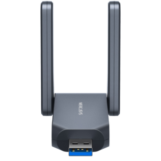ADAPTOR RETEA MERCUSYS, BE6500 extern wireless Tri-Band, USB 3.0, 6500 Mbps, antena externa x 2, ADAPTOR RETEA MERCUSYS, BE6500 extern wireless Tri-Band, USB 3.0, 6500 Mbps, antena externa x 2,