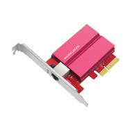PLACA RETEA Mercusys, intern, PCI-E, port RJ-45, 10000 Mbps, 