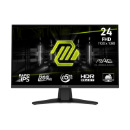 Monitor MSI MAG 244F, IPS, 23.8 inch, Full HD, 1920 x 1080, HDMI, DisplayPort, 200 Hz, 0.5 ms, Negru 9S6-3BC41H-001 Monitor MSI MAG 244F, IPS, 23.8 inch, Full HD, 1920 x 1080, HDMI, DisplayPort, 200 Hz, 0.5 ms, Negru 9S6-3BC41H-001