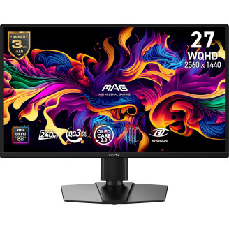 Monitor MSI MAG 272QP QD-OLED X24, 26.5