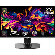 MSI MAG 272UP QD-OLED X24 26.5inch QD-OLED UHD 16:9 240Hz 0.03ms 2xHDM2.1 DP USB Type C Dpalt PD15W Pivot 