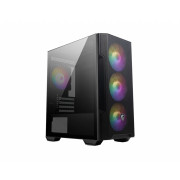 MSI MAG FORGE M100R Case mATX Mini-ITX ABS Plastic SPCC Steel Tempered Glass with A-RGB fans MSI MAG FORGE M100R Case mATX Mini-ITX ABS Plastic SPCC Steel Tempered Glass with A-RGB fans