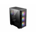 MSI MAG FORGE M100R Case mATX Mini-ITX ABS Plastic SPCC Steel Tempered Glass with A-RGB fans 