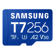 SAMSUNG T7 microSD Memory Card 256GB for Smartphones Tablets and Handheld Consoles up to 170MB/s Read 