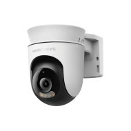 CAMERA IP Mercusys, wireless, cube, pt. exterior IP65, vedere pan tilt 360°, dist. IR 9 m, tip lentila fixa 4 mm, rezolutie 1080p, microfon, carcasa metal, slot SD card, 
