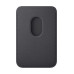 IPHONE FINEWOVEN WALLET BLACK-ZML 