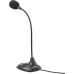 MICROFON GEMBIRD, suport tip picior, conector Jack 3.5 mm, negru, MIC-205 (timbru verde 0.03 lei)