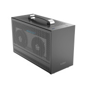 CARCASA PCCOOLER, Mini Tower, ITX, fara sursa, fereastra laterala tip MESH, gri, USB 3.2 gen 1 x 1, USB Type-C x 1, CARCASA PCCOOLER, Mini Tower, ITX, fara sursa, fereastra laterala tip MESH, gri, USB 3.2 gen 1 x 1, USB Type-C x 1,