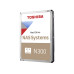 HDD NAS TOSHIBA N300 8TB CMR, 3.5, 512MB, 7200RPM, SATA, TBW: 180 HDD NAS TOSHIBA N300 8TB CMR, 3.5, 512MB, 7200RPM, SATA, TBW: 180