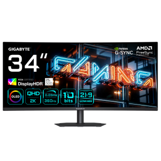 GIGABYTE MO34WQC36 GAMING MONITOR 34