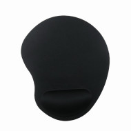 MousePAD GEMBIRD, cauciuc si material textil, 240 x 200 x 4 mm, suport ergonomic, negru, MousePAD GEMBIRD, cauciuc si material textil, 240 x 200 x 4 mm, suport ergonomic, negru,