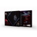 MousePAD GEMBIRD - gaming, cauciuc si material textil, 350 x 250 x 4 mm, Iluminare 10 moduri, negru, MP-GAMELED-M