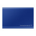 SSD. extern SAMSUNG T7, 1TB, USB 3.2 Type-C, R/W: 1050/1000 MB/s, albastru, SSD. extern SAMSUNG T7, 1TB, USB 3.2 Type-C, R/W: 1050/1000 MB/s, albastru,