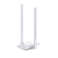 ADAPTOR RETEA MERCUSYS , extern wireless 2.4 GHz, USB 2.0, port, 300 Mbps, antena externa x 2, 